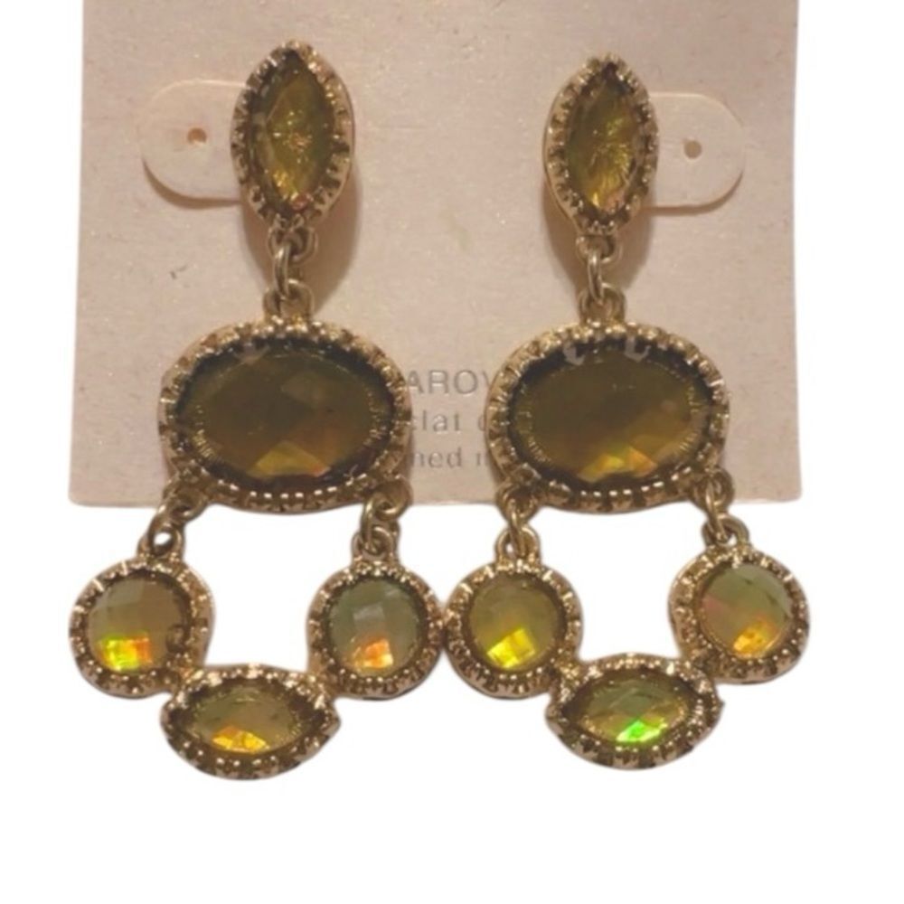 GENUINE SWAROVSKI EARRINGS, VINTAGE NEW